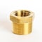 Homeplus+ ATC 1 in. MPT X 3/4 in. D FPT Brass Hex Bushing 6JC125110701026 - alternate 2